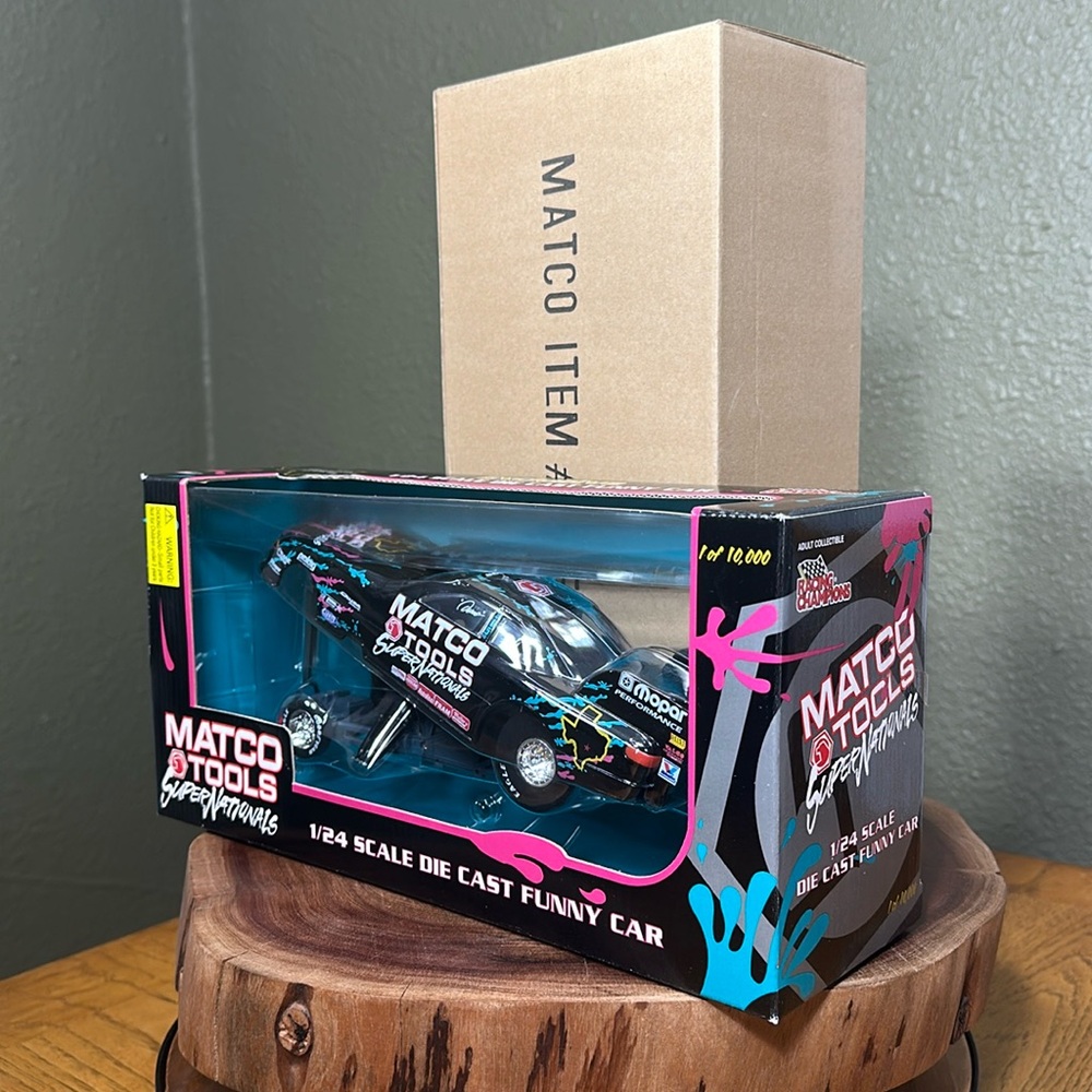 *NIB - LE* Vintage 1997 Matco Tools Super Nationals Dean Skuza Diecast Funny Car - Picture 2 of 10